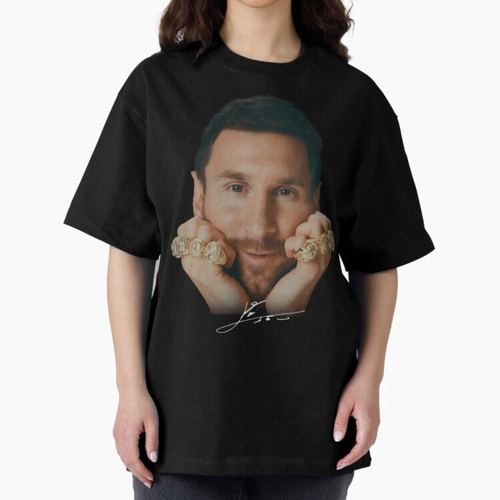 Lionel Messi 8 Ballon d'Or Gold Rings Classic T-Shirt Bring Home Match Day Hype around FIFA World Cup 2026, Messi and Cristiano Ronaldo, France and Portugal, Supporter Pride, Iconic Celebrations, Legendary Names and Global Match Day Energy; Great