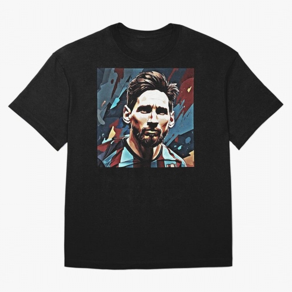 Messi The GOAT Oversized T-Shirt Celebrate the Magic of the FIFA World Cup 2026 USA Canada Mexico Journey through Mbappe and Neymar Highlights, France and Portugal Pride, Football Passion, Legendary Performances, Festival Vibes and Supporter