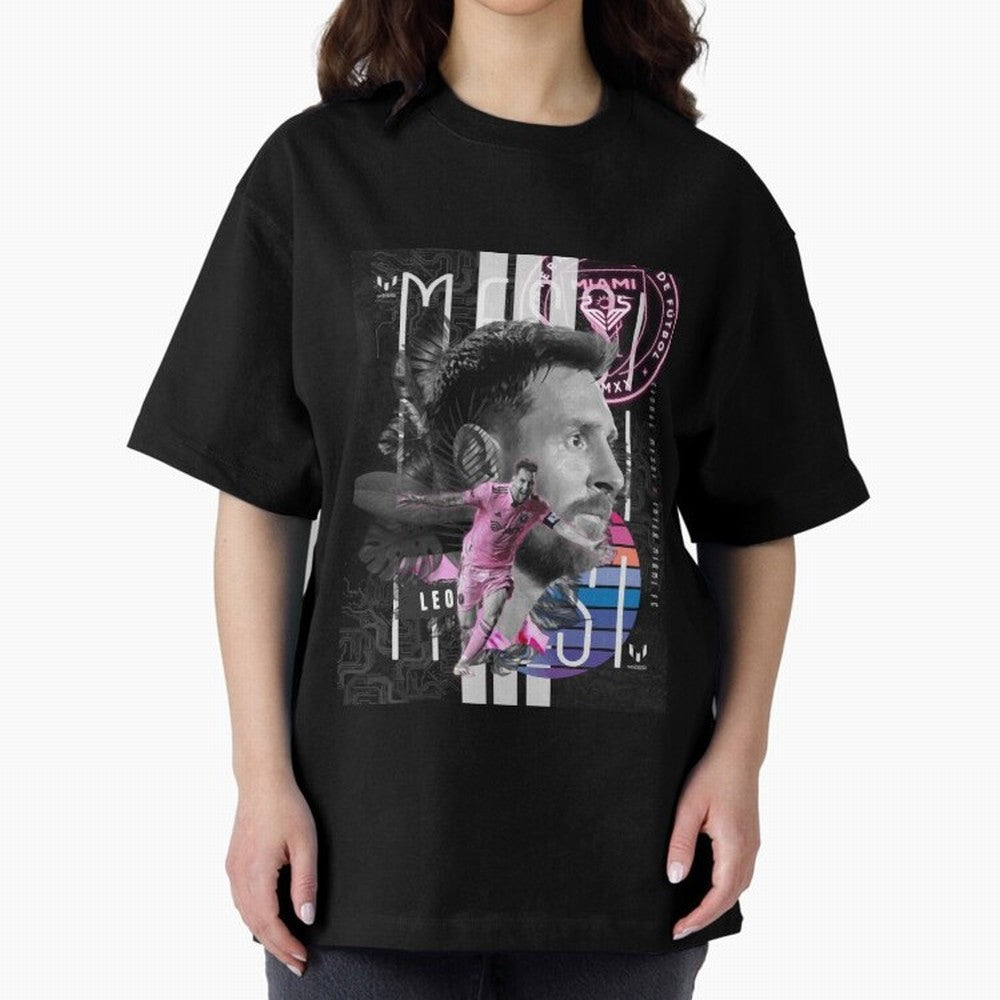 Messi The GOAT Classic T-Shirt Turn Up for Match Day Hype around FIFA World Cup 2026 Group Stage, CR7, France and Portugal, Worldwide Fan Energy, Dramatic Goals, Stadium Lights and Championship Celebrations; Perfect for Supporters Who Want Bold
