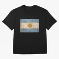 Vintage Argentina Flag Soccer Fan Design Classic T-Shirt Step into Global Football Passion for FIFA World Cup 2026 USA Canada Mexico, Featuring Neymar, Germany, Football Festival Excitement, Trophy Ambitions, Country Rivalries and Star Player Buzz;