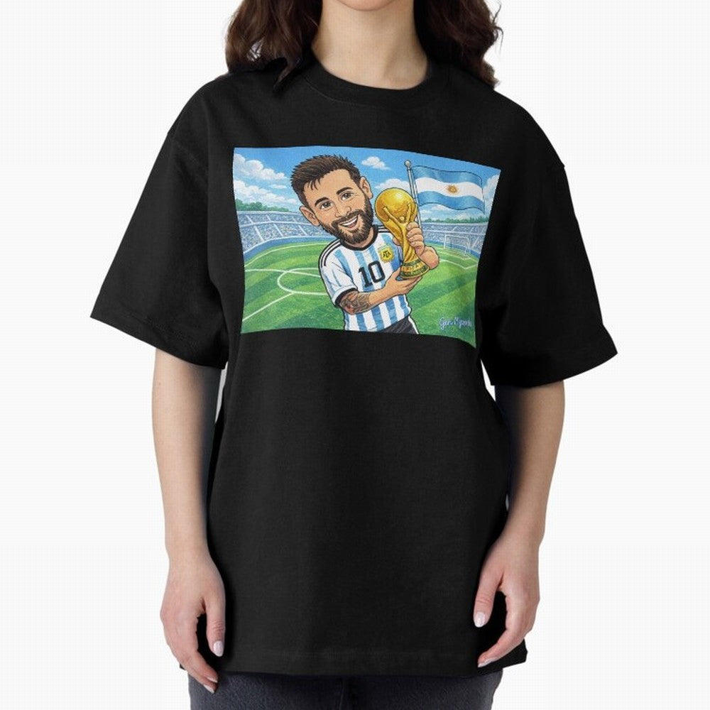 Lionel Messi Argentina World Cup 2022 Classic T-Shirt Remember Iconic Moments from Global Football Passion for FIFA World Cup 2026 Group Stage, Made for Mbappe and Neymar, England, France and Netherlands, Vintage Soccer Flavor, Modern Football