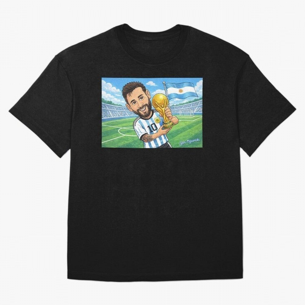 Lionel Messi Argentina World Cup 2022 Classic T-Shirt Remember Iconic Moments from Global Football Passion for FIFA World Cup 2026 Group Stage, Made for Mbappe and Neymar, England, France and Netherlands, Vintage Soccer Flavor, Modern Football