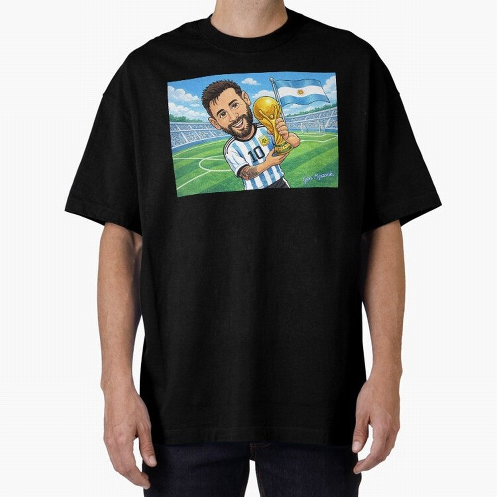 Lionel Messi Argentina World Cup 2022 Classic T-Shirt Remember Iconic Moments from Global Football Passion for FIFA World Cup 2026 Group Stage, Made for Mbappe and Neymar, England, France and Netherlands, Vintage Soccer Flavor, Modern Football