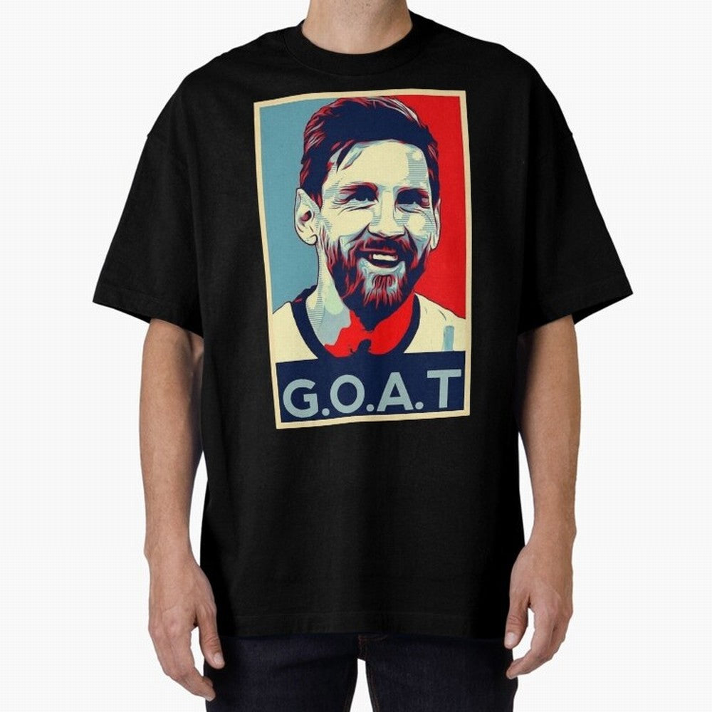 Messi Pop Art Portrait Classic T-Shirt Build FIFA World Cup 2026 Group Stage for Fans of Cristiano Ronaldo and England and Germany, Bringing Vintage Soccer Flavor, Modern Football Stars, National Flags and Final Night Emotion; Built for Supporters