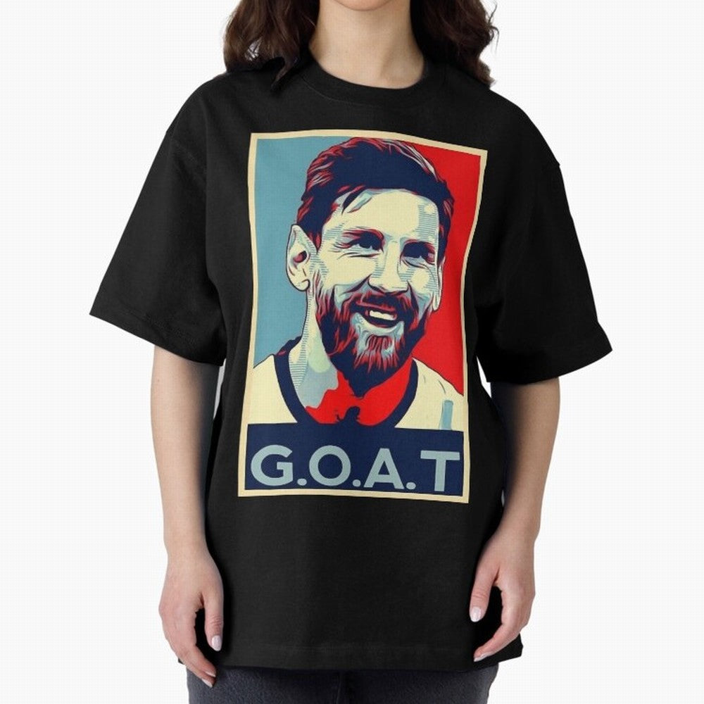 Messi Pop Art Portrait Classic T-Shirt Build FIFA World Cup 2026 Group Stage for Fans of Cristiano Ronaldo and England and Germany, Bringing Vintage Soccer Flavor, Modern Football Stars, National Flags and Final Night Emotion; Built for Supporters