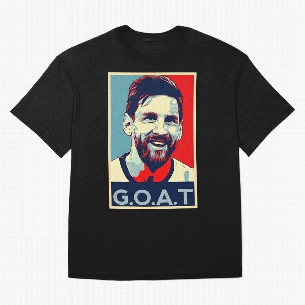 Messi Pop Art Portrait Classic T-Shirt Build FIFA World Cup 2026 Group Stage for Fans of Cristiano Ronaldo and England and Germany, Bringing Vintage Soccer Flavor, Modern Football Stars, National Flags and Final Night Emotion; Built for Supporters