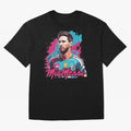 Messi Pop Art Portrait Oversized T-Shirt Discover FIFA World Cup 2026 Centered on Neymar, Brazil Energy, Match Day Excitement, Supporter Culture, Golden Goals and Global Football Passion; Perfect for Supporters Who Want Bold Football Energy, Global