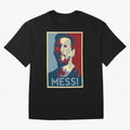 Lionel Messi Oversized T-Shirt Bring Stadium Energy to FIFA World Cup 2026 USA Canada Mexico Spirit, Capturing Argentina and Brazil, Neymar, Football Festival Excitement, Trophy Ambitions, Country Rivalries and Star Player Buzz; Made for Collectors