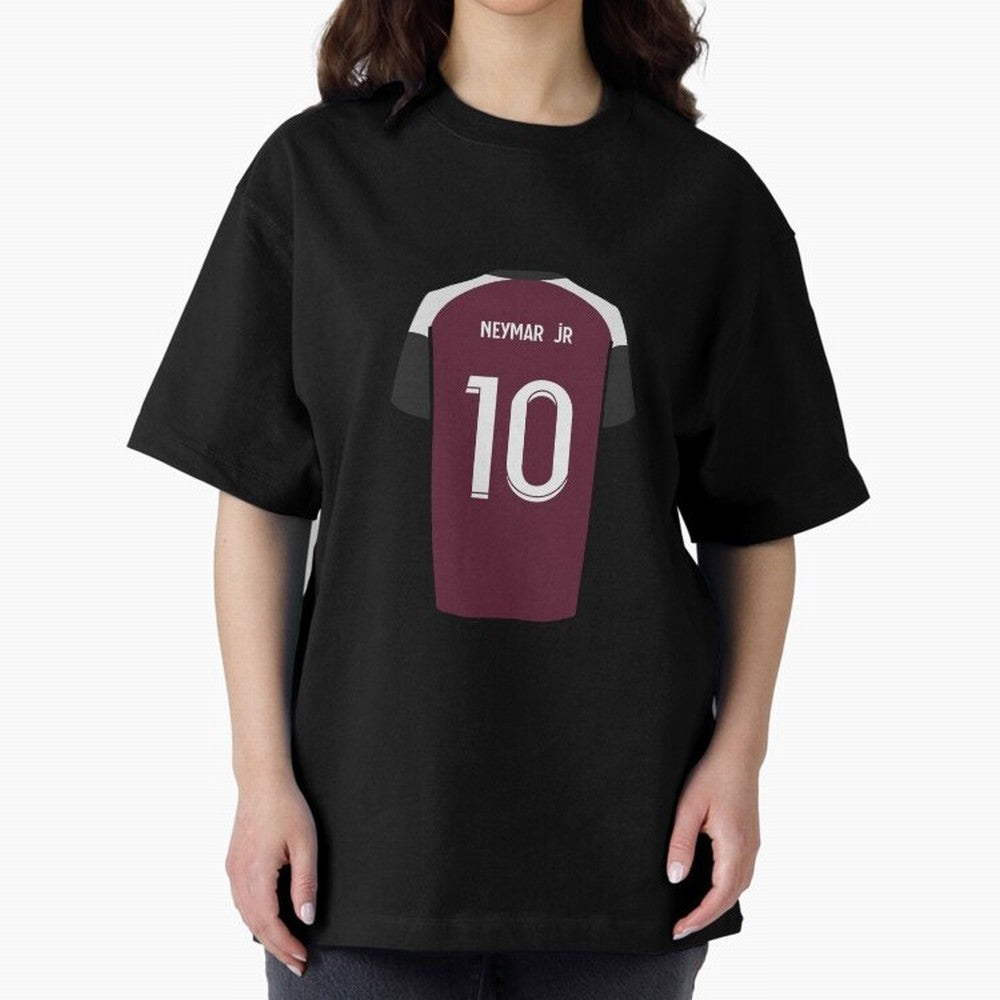 Neymar 2020/21 Jersey Oversized T-Shirt Celebrate Football Dreams Across FIFA World Cup 2026 Group Stage Spirit, Connected to Argentina, France and Brazil, CR7, Football Festival Excitement, Trophy Ambitions, Country Rivalries and Star Player Buzz;