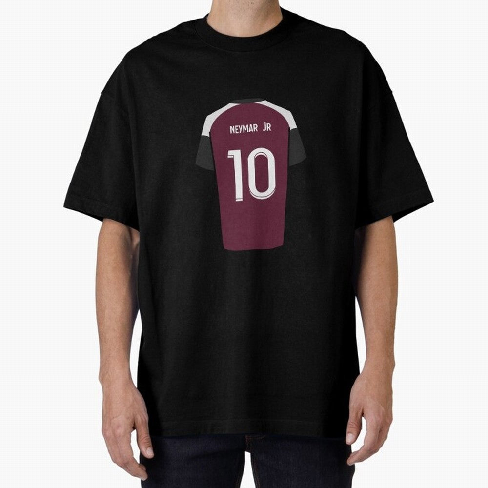 Neymar 2020/21 Jersey Oversized T-Shirt Celebrate Football Dreams Across FIFA World Cup 2026 Group Stage Spirit, Connected to Argentina, France and Brazil, CR7, Football Festival Excitement, Trophy Ambitions, Country Rivalries and Star Player Buzz;