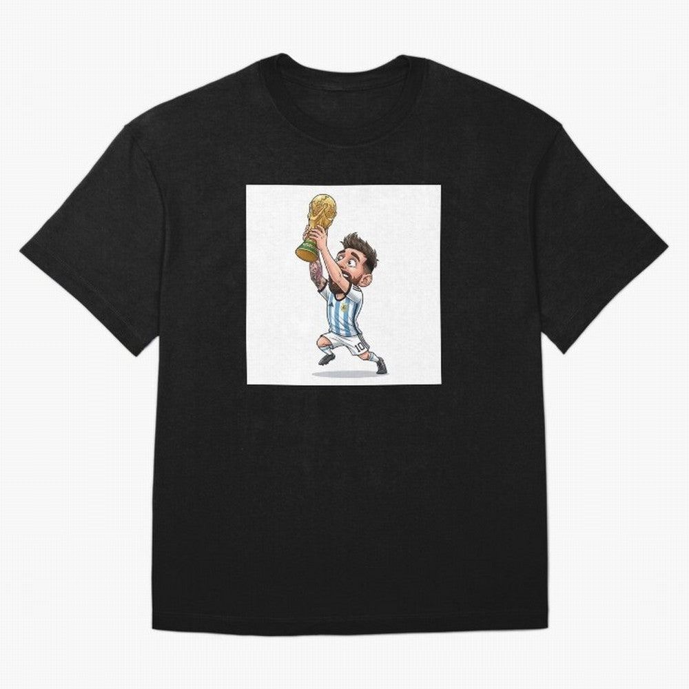 Lionel Messi Oversized T-Shirt Relive FIFA World Cup 2026 USA Canada Mexico Inspired by Haaland, Spain and Netherlands Energy, Goal Celebration Energy, Supporter Heritage, Football Icons and Worldwide Tournament Joy; Ideal for Football Dads,