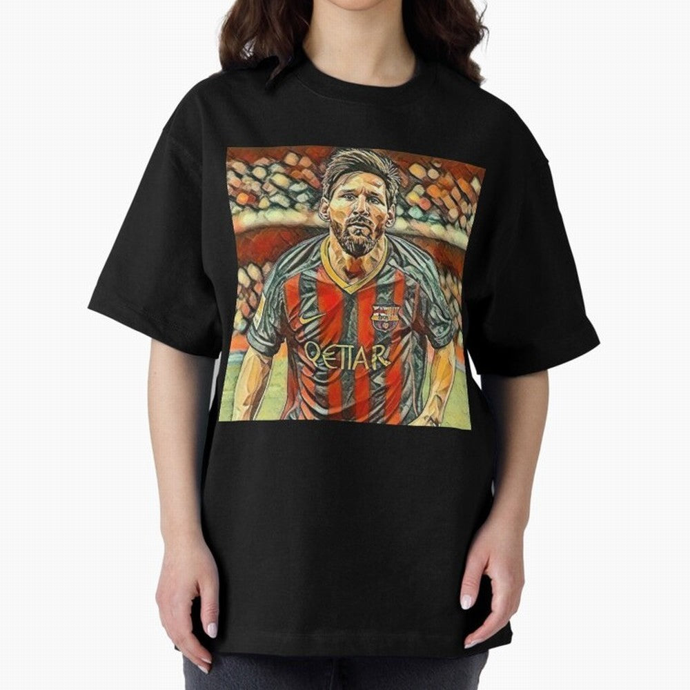Messi art Classic T-Shirt Honor Football Greatness during Match Day Hype around FIFA World Cup 2026, Cristiano Ronaldo, Haaland and CR7, Netherlands, Retro Football Energy, Iconic Rivalries, Trophy Chase Drama and Stadium Atmosphere; Built for