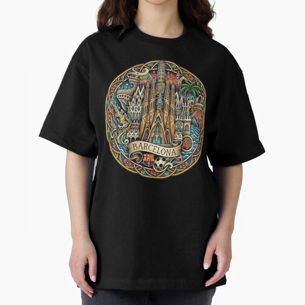 BARCELONA Classic T-Shirt Relive Legendary Nights from FIFA World Cup 2026 USA Canada Mexico Filled with Neymar, Haaland and Cristiano Ronaldo, Portugal Energy, Retro Football Energy, Iconic Rivalries, Trophy Chase Drama and Stadium Atmosphere;