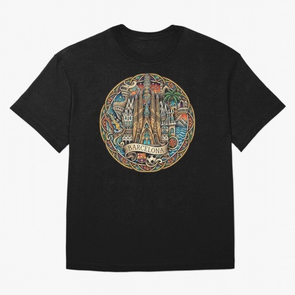 BARCELONA Classic T-Shirt Relive Legendary Nights from FIFA World Cup 2026 USA Canada Mexico Filled with Neymar, Haaland and Cristiano Ronaldo, Portugal Energy, Retro Football Energy, Iconic Rivalries, Trophy Chase Drama and Stadium Atmosphere;