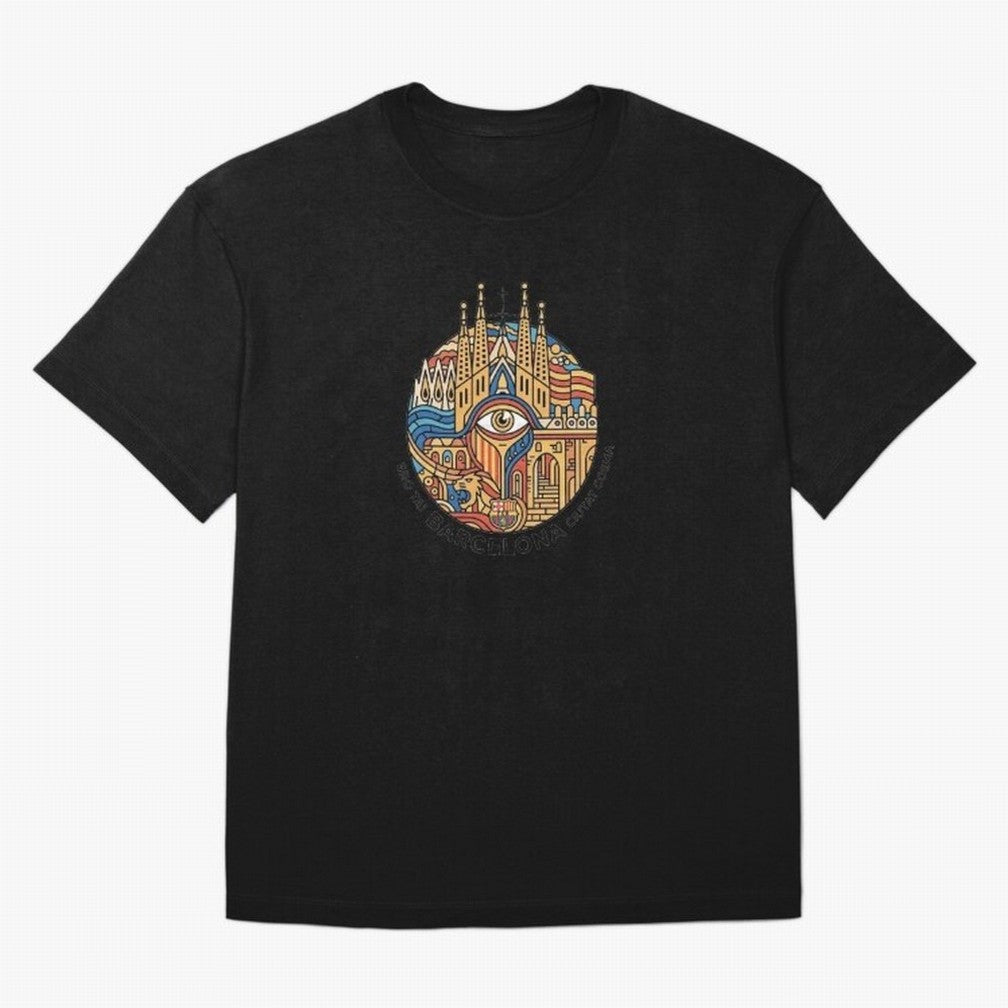BARCELONA Oversized T-Shirt Keep Football History Alive during FIFA World Cup 2026 USA Canada Mexico Spirit, with Spain and Netherlands, CR7, Tournament Hype, Historic Matchups, Family Viewing Parties and Global Sports Pride; Ideal for Passionate