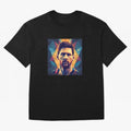 Lionel Messi Portrait Vector Classic T-Shirt Celebrate National Team Dreams in FIFA World Cup 2026 Group Stage Spirit, with Netherlands, CR7 and Messi, Supporter Pride, Iconic Celebrations, Legendary Names and Global Match Day Energy; Built for