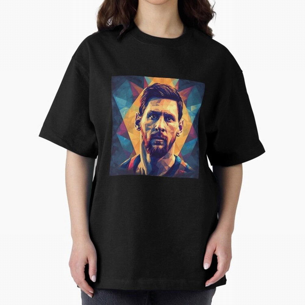 Lionel Messi Portrait Vector Classic T-Shirt Celebrate National Team Dreams in FIFA World Cup 2026 Group Stage Spirit, with Netherlands, CR7 and Messi, Supporter Pride, Iconic Celebrations, Legendary Names and Global Match Day Energy; Built for