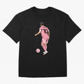 Lionel Messi Oversized T-Shirt Show Championship Spirit for FIFA World Cup 2026 USA Canada Mexico Spirit, Highlighting Portugal, Neymar, Haaland and Cristiano Ronaldo, Sports Nostalgia, International Competition, Famous Players and Unforgettable