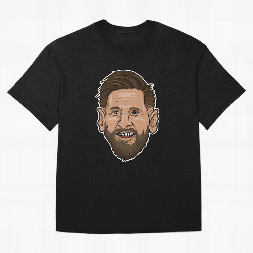 messi cartoon face Classic T-Shirt Mark Match Day Hype around FIFA World Cup 2026 Group Stage, Haaland, Spain, Stadium Memories, Football Loyalty, International Chants and Championship Tradition; Built for Supporters Chasing Trophy Dreams, Final