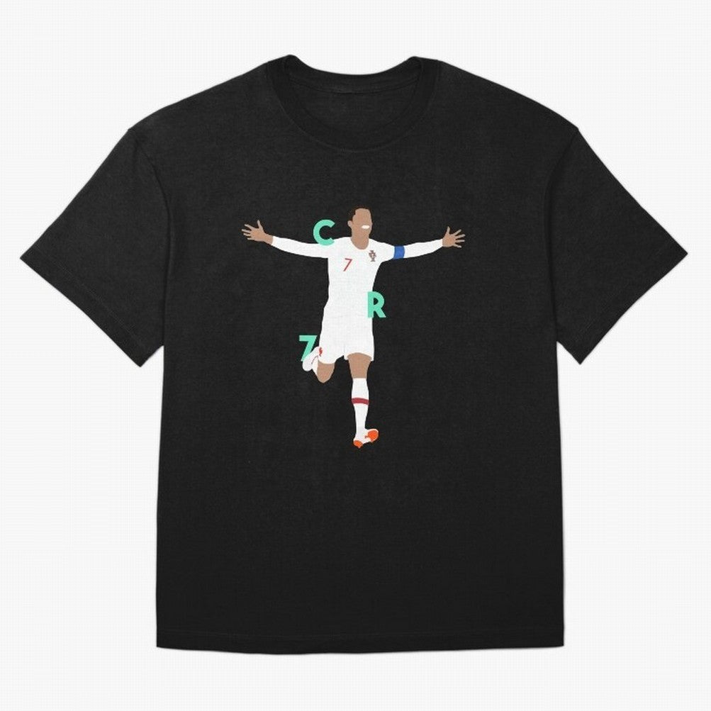 CR7 (Mint Green) Classic T-Shirt Share the Excitement of FIFA World Cup 2026 Group Stage for Fans of Messi, Neymar and Mbappe and Spain, Bringing Classic Soccer Heritage, Championship Pressure, Fan Loyalty and International Pride; Perfect for