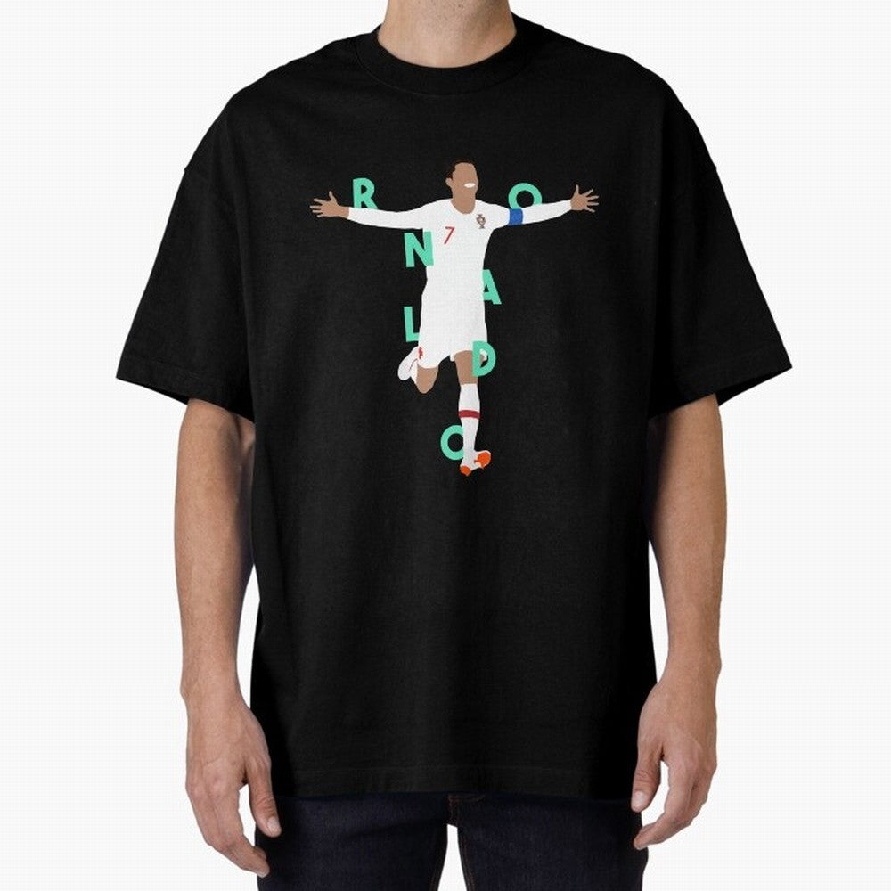 Ronaldo (Mint Green) Oversized T-Shirt Bring FIFA World Cup 2026 Group Stage Made for Cristiano Ronaldo, England and Germany Energy, Football Passion, Legendary Performances, Festival Vibes and Supporter Community; Built for Supporters Chasing