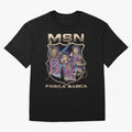 MSN of Barcelona Classic T-Shirt Celebrate Soccer Greatness during the FIFA World Cup 2026 USA Canada Mexico Journey through Cristiano Ronaldo, Haaland and CR7 Highlights, Portugal, Spain and Germany Pride, Football History, Final Match Energy,
