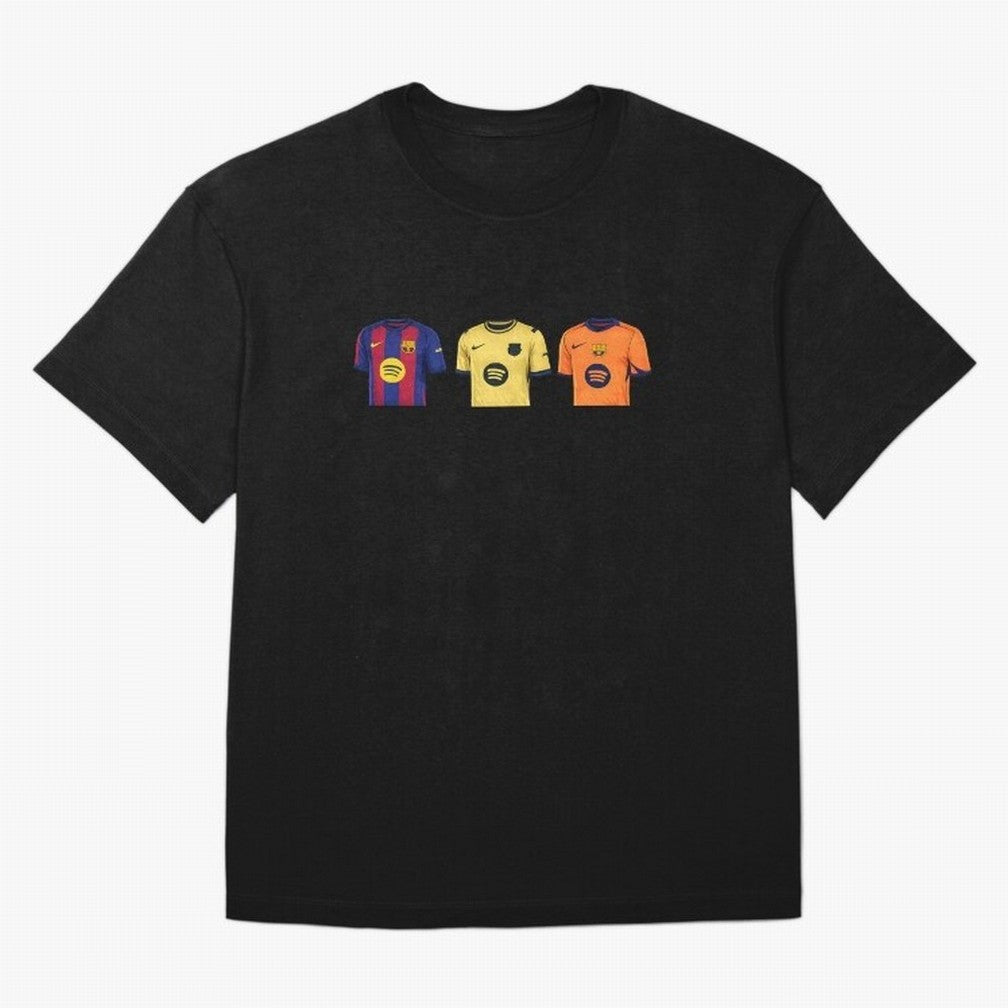 Barca 2526 Jersey Trio Classic T-Shirt Carry National Pride through Global Football Passion for FIFA World Cup 2026, Filled with Messi, CR7 and Mbappe, Argentina and Brazil, Stadium Chants, National Pride, Trophy Dreams and Unforgettable Football