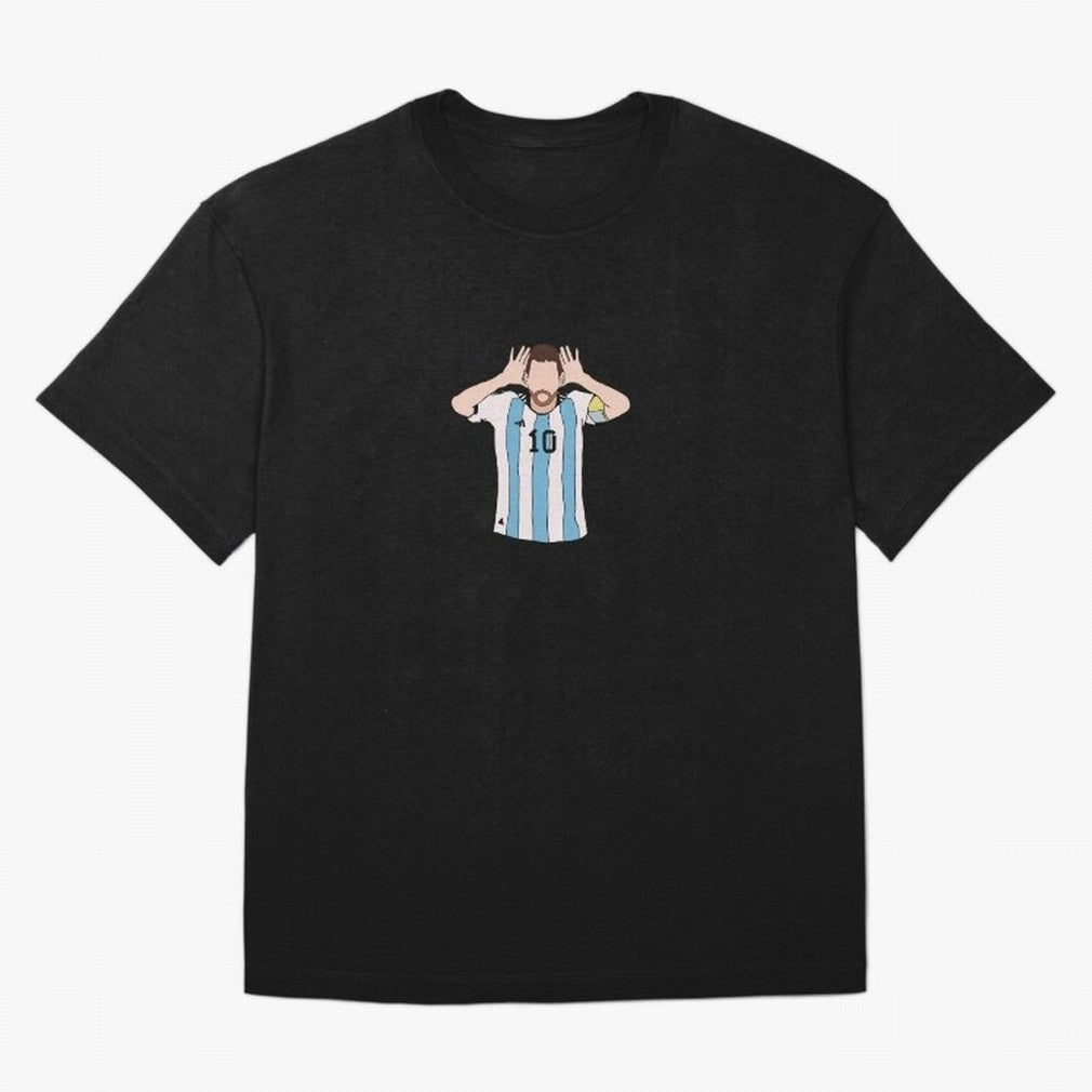 Lionel Messi Classic T-Shirt Bring Legendary Rivalry Energy to Global Football Passion for FIFA World Cup 2026 Group Stage, Connected to Neymar, Haaland and Cristiano Ronaldo, Brazil, Portugal and Argentina, Match Day Excitement, Supporter Culture,
