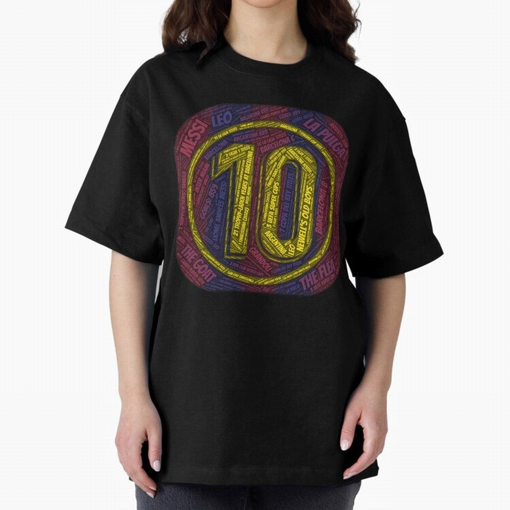 Lionel Messi #10 - The Icon Collection Classic T-Shirt Represent the Passion of FIFA World Cup 2026 Group Stage Celebrating Neymar, Haaland and Cristiano Ronaldo, England, France and Netherlands Energy, Match Day Excitement, Supporter Culture,