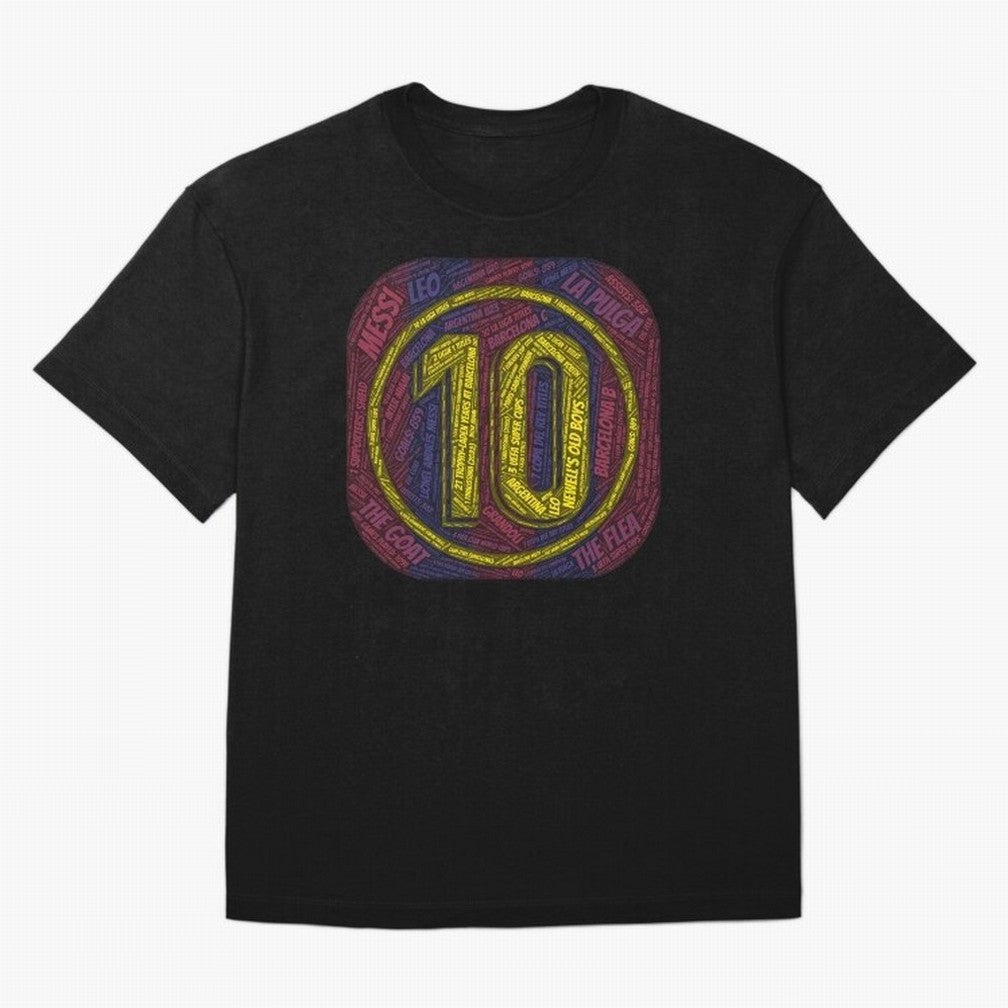 Lionel Messi #10 - The Icon Collection Classic T-Shirt Represent the Passion of FIFA World Cup 2026 Group Stage Celebrating Neymar, Haaland and Cristiano Ronaldo, England, France and Netherlands Energy, Match Day Excitement, Supporter Culture,