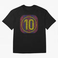 Lionel Messi #10 - The Icon Collection Classic T-Shirt Represent the Passion of FIFA World Cup 2026 Group Stage Celebrating Neymar, Haaland and Cristiano Ronaldo, England, France and Netherlands Energy, Match Day Excitement, Supporter Culture,