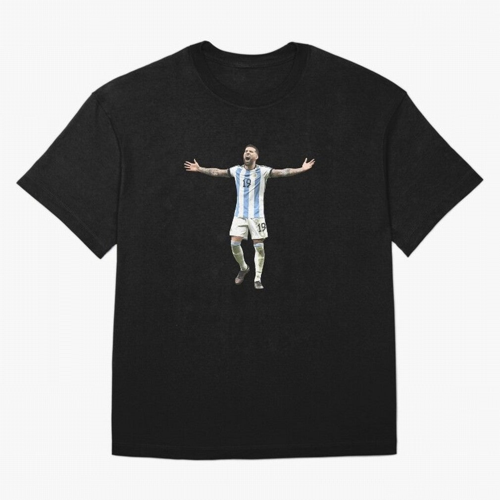 Nicolas Otamendi Classic T-Shirt Upgrade Match Day Hype around FIFA World Cup 2026 Group Stage, Haaland, England, Retro Football Energy, Iconic Rivalries, Trophy Chase Drama and Stadium Atmosphere; Built for Supporters Chasing Trophy Dreams, Final