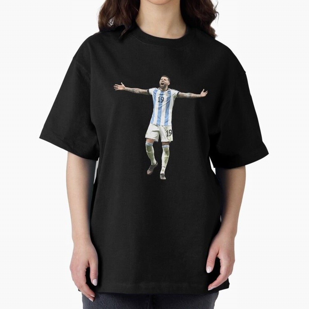 Nicolas Otamendi Classic T-Shirt Upgrade Match Day Hype around FIFA World Cup 2026 Group Stage, Haaland, England, Retro Football Energy, Iconic Rivalries, Trophy Chase Drama and Stadium Atmosphere; Built for Supporters Chasing Trophy Dreams, Final