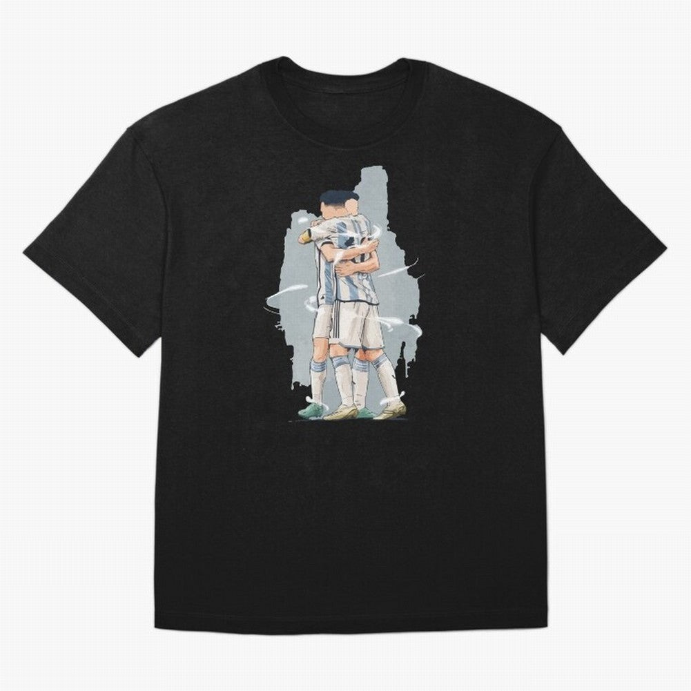 Messi with his fan Julian Alvarez World Cup 2022 Classic T-Shirt Bring Champion Energy into the FIFA World Cup 2026 Journey through CR7 Highlights, Netherlands Pride, Goal Celebration Energy, Supporter Heritage, Football Icons and Worldwide