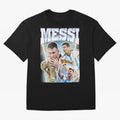 Messi Champion Vintage Retro Design Classic T-Shirt Feel FIFA World Cup 2026 USA Canada Mexico Spirit, Filled with Argentina, France and Brazil, Messi, Sports Nostalgia, International Competition, Famous Players and Unforgettable Victories; Perfect