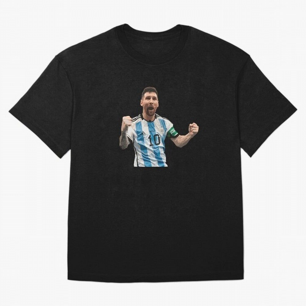 Messi World Champion #2 Oversized T-Shirt Feel International Energy from FIFA World Cup 2026 Centered on CR7, Argentina Energy, Stadium Memories, Football Loyalty, International Chants and Championship Tradition; Great for Watch Parties, Sports