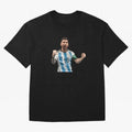 Messi World Champion #2 Oversized T-Shirt Feel International Energy from FIFA World Cup 2026 Centered on CR7, Argentina Energy, Stadium Memories, Football Loyalty, International Chants and Championship Tradition; Great for Watch Parties, Sports