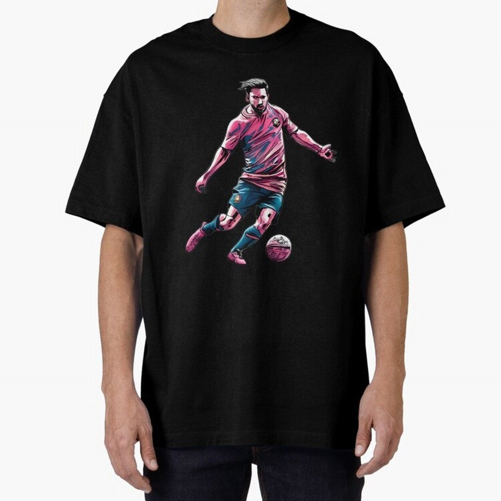 Lionel Messi watercolor drawing Classic T-Shirt Live for the Drama of FIFA World Cup 2026 Group Stage Spirit, Inspired by France and Portugal, Messi, Neymar and Mbappe, Soccer Culture, Superstar Moments, National Team Dreams and Competitive Fire;