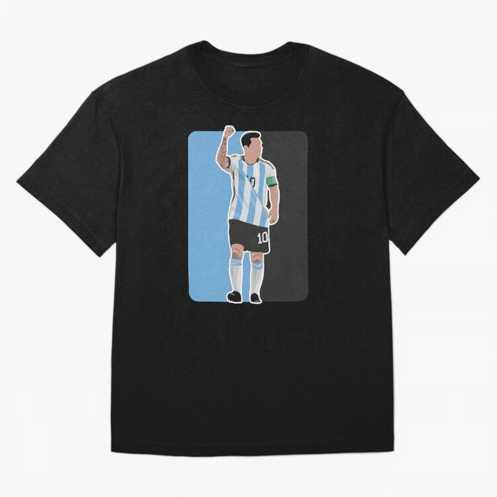 Messi World Cup 2022 Oversized T-Shirt Show Your Tournament Heart for FIFA World Cup 2026 Group Stage Spirit, Made for Germany, Mbappe, Stadium Chants, National Pride, Trophy Dreams and Unforgettable Football Memories; Ideal for Fans Who Follow