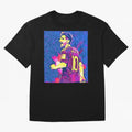 Lionel Messi art Oversized T-Shirt Follow the Final Road of FIFA World Cup 2026 Group Stage Spirit, Built around Netherlands, Cristiano Ronaldo, Championship Spirit, Famous Goals, Roaring Crowds and International Football Unity; Built for