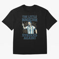 Messi - The Magician Oversized T-Shirt Bring a Vintage Feel to Global Football Passion for FIFA World Cup 2026 USA Canada Mexico, Made for Messi, Neymar and Mbappe, Brazil, Portugal and Argentina, Worldwide Fan Energy, Dramatic Goals, Stadium