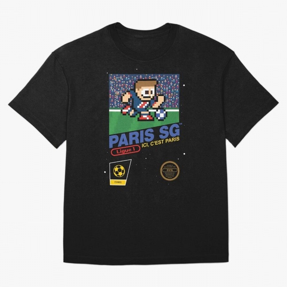 Paris SG v2 8bit Football Essential T-Shirt Celebrate Global Passion for Global Football Passion for FIFA World Cup 2026 USA Canada Mexico, with Haaland, Spain, Football Festival Excitement, Trophy Ambitions, Country Rivalries and Star Player Buzz;