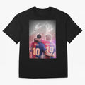 Messi The GOAT Oversized T-Shirt Honor the Football Icons of FIFA World Cup 2026 for Fans of Messi and Portugal, Bringing Fan Favorite Moments, National Team Passion, Big Match Drama and Soccer History; Ideal for Football Dads, Football Moms,