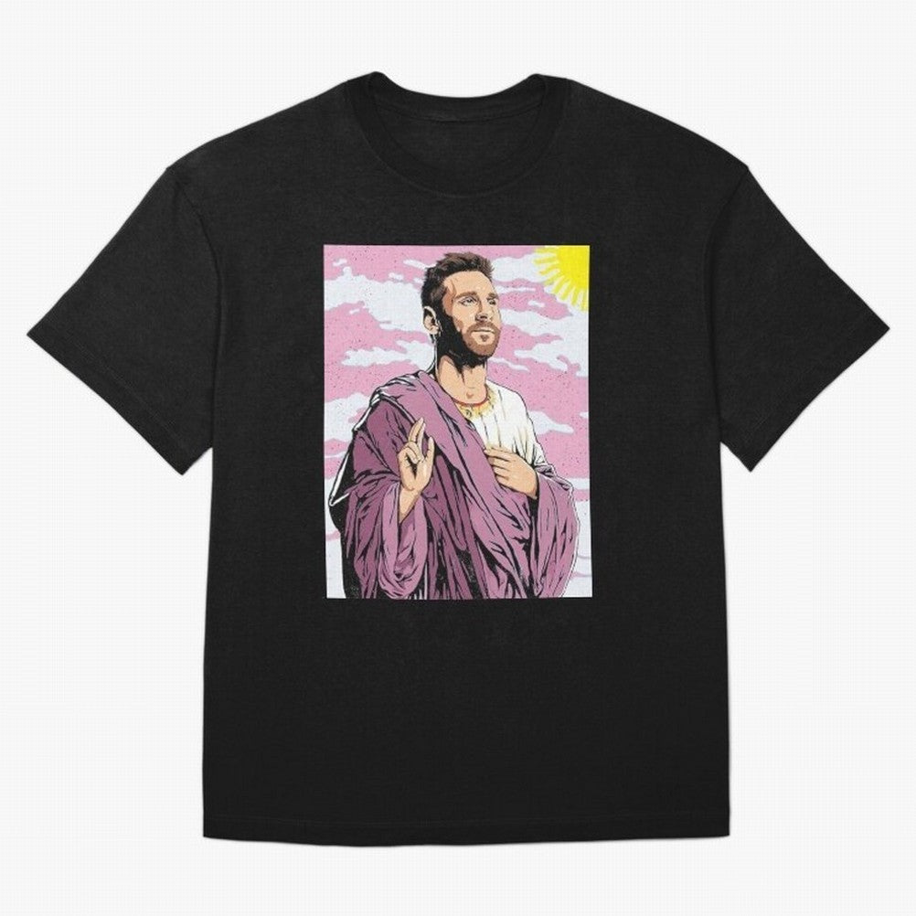 Messi the best Oversized T-Shirt Bring Bold Fan Energy to Global Football Passion for FIFA World Cup 2026 USA Canada Mexico, Featuring Messi, CR7 and Mbappe, Argentina, France and Brazil, Football Festival Excitement, Trophy Ambitions, Country