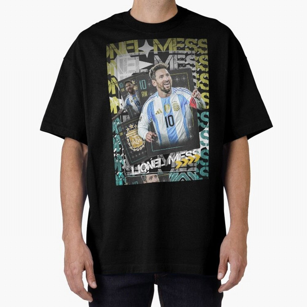 Lionel Messi Argentina Maestro Trading Card Cinematic Poster Classic T-Shirt Carry the FIFA World Cup 2026 Group Stage Journey through Neymar, Haaland and Cristiano Ronaldo Highlights, France Pride, Goal Celebration Energy, Supporter Heritage,
