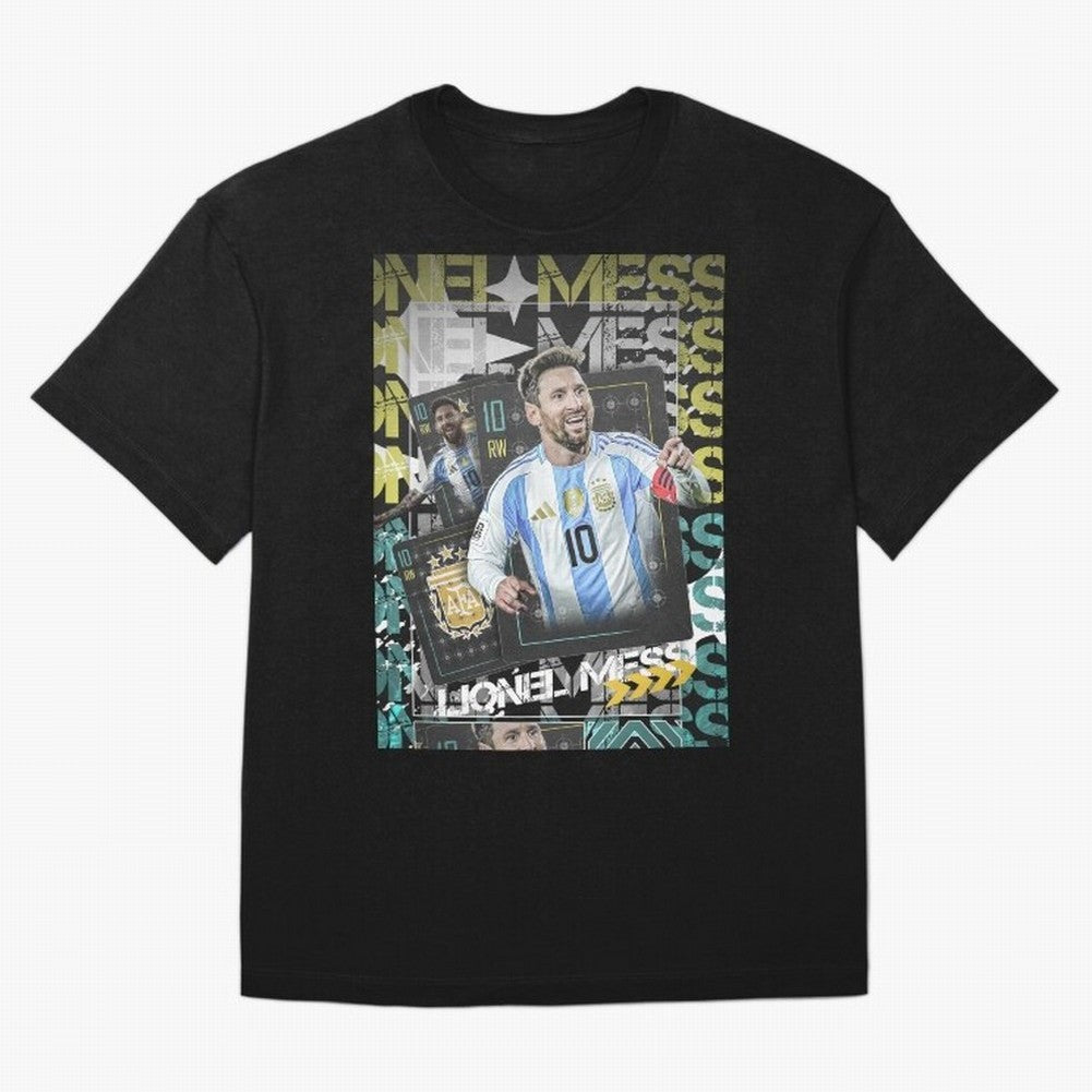 Lionel Messi Argentina Maestro Trading Card Cinematic Poster Classic T-Shirt Carry the FIFA World Cup 2026 Group Stage Journey through Neymar, Haaland and Cristiano Ronaldo Highlights, France Pride, Goal Celebration Energy, Supporter Heritage,