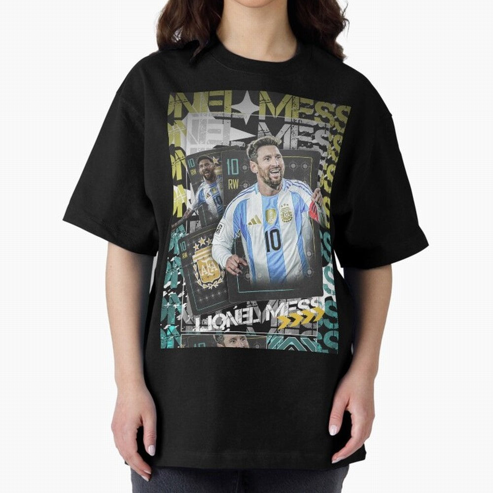 Lionel Messi Argentina Maestro Trading Card Cinematic Poster Classic T-Shirt Carry the FIFA World Cup 2026 Group Stage Journey through Neymar, Haaland and Cristiano Ronaldo Highlights, France Pride, Goal Celebration Energy, Supporter Heritage,