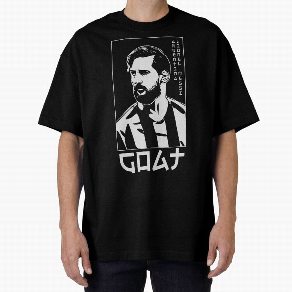 Lionel Messi Japanese Style Portrait art illustration Classic T-Shirt Celebrate National Team Dreams in the FIFA World Cup 2026 Group Stage Journey through CR7 and Messi Highlights, England and Germany Pride, Champion Mindset, Group Stage Buzz,