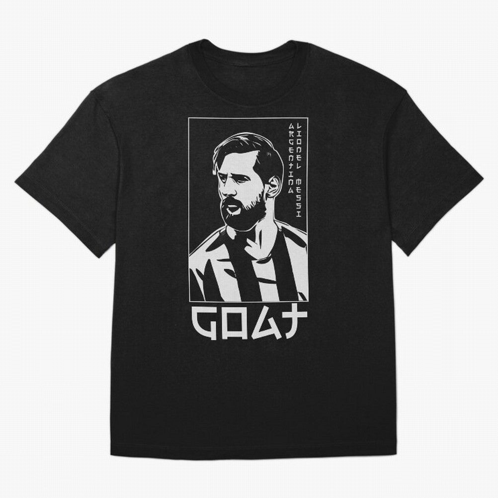 Lionel Messi Japanese Style Portrait art illustration Classic T-Shirt Celebrate National Team Dreams in the FIFA World Cup 2026 Group Stage Journey through CR7 and Messi Highlights, England and Germany Pride, Champion Mindset, Group Stage Buzz,