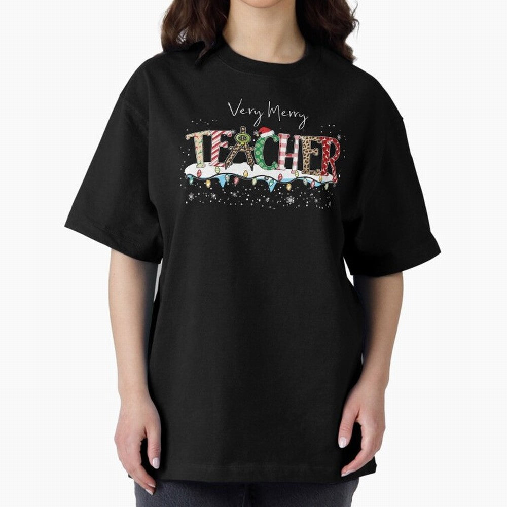 Christmas Teacher Tee, Teacher Holiday Classic T-Shirt Celebrate the Road through FIFA World Cup 2026 with Haaland and Mbappe, Argentina, France and Brazil Energy, Vintage Soccer Flavor, Modern Football Stars, National Flags and Final Night